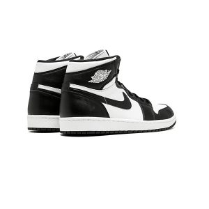 کتانی نایک ایرجردن 1 سفید مشکی Air Jordan 1 Retro High OG