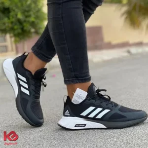 کفش پیاده روی آدیداس کلودفوم مشکی سفید