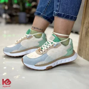 کفش پیاده روی زنانه پوما مدل Puma Wild Rider x Animal Crossing