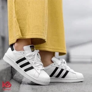 کتونی آدیداس سوپراستار سفید مشکی Adidas SuperStar