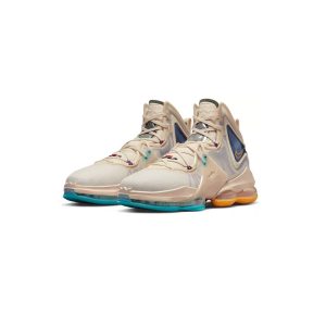 کتونی بسکتبالی نایکی لبرون 19 کرم Nike Lebron 19 Minneapolis Lakers