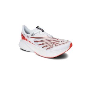 کتونی رانینگ نیوبالانس سفید قرمز New Balance Fuelcel Rc Elite White Red