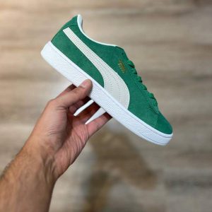 کفش-کژوال-پوما-سوئد-سبز-Puma-Suede