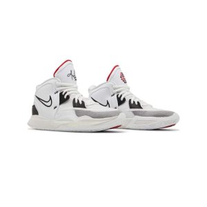 کفش بسکتبال نایکی کایری 8 اینفینیتی سفید مشکی Nike Kyrie 8 Infinity Man Machine