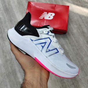 کفش پیاده روی نیوبالانس فیولسل سفید صورتی New Balance Fuelcell Propel V3 White Pink