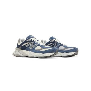 کتونی نیوبالانس 9060 سورمه ای کرم New Balance 9060 Natural Indigo