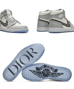 کفش نایک ایرجردن دیور ساق بلند Nike AirJordan Dior