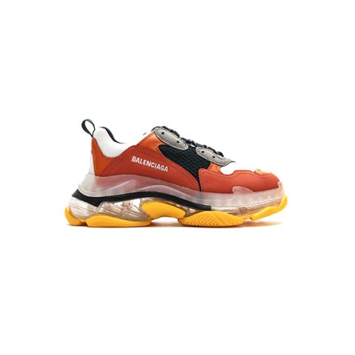 کتونی نارنجی زرد بالنسیاگا تریپل اس balenciaga triples