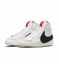 کفش نایک بلیزر جومبو سفید مشکی Nike Blazer Mid 77 Jumbo