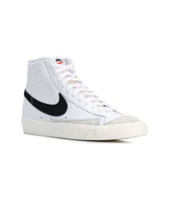کفش نایک بلیزر سفید مشکی Nike Blazer Mid 77 Vintage