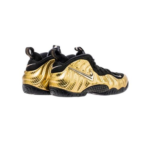 کتونی نایک فومپوزیت پرو طلایی Air Foamposite Pro Metallic Gold