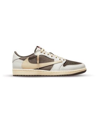 نایک ایرجردن 1 تراویس اسکات موکا AirJordan 1 Low TravisScott Reverse Mocha