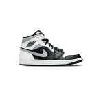 نایک ایرجردن وان AirJordan 1 Mid Black Smoke Gray
