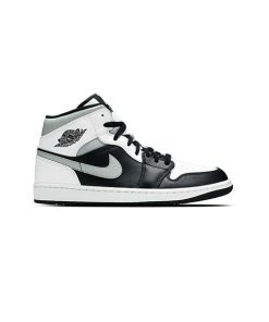 نایک ایرجردن وان AirJordan 1 Mid Black Smoke Gray