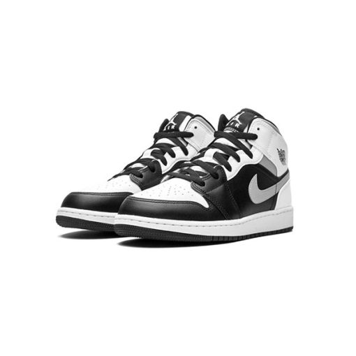 نایک ایرجردن وان AirJordan 1 Mid Black Smoke Gray