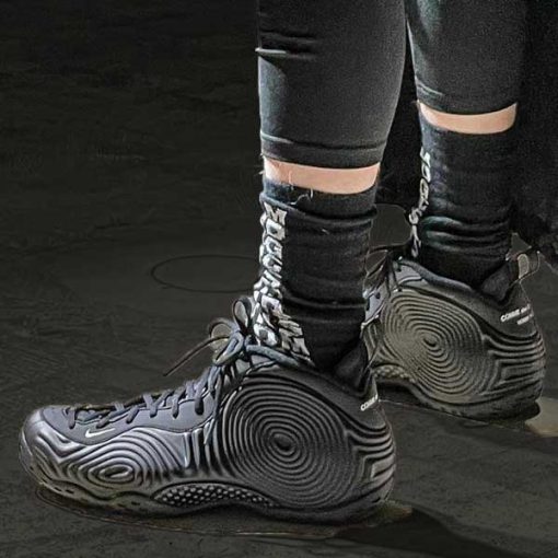 نایک ایر فومپوزیت 1 مشکی مدل Comme des Garçons Homme Plus x - Image 6