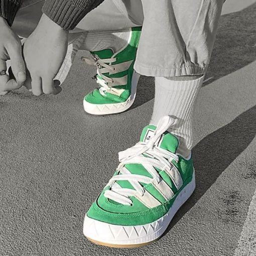 کتونی آدیداس آدیماتیک سبز Adidas Adimatic - Image 4