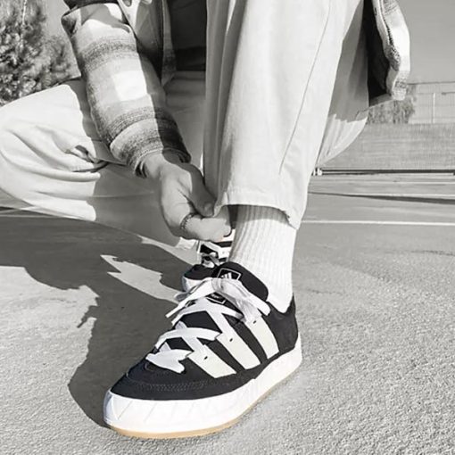 کتونی آدیداس آدیماتیک مشکی Adidas Adimatic - Image 4