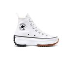 کفش کانورس ران استار هایک سفید all star converse run star hike