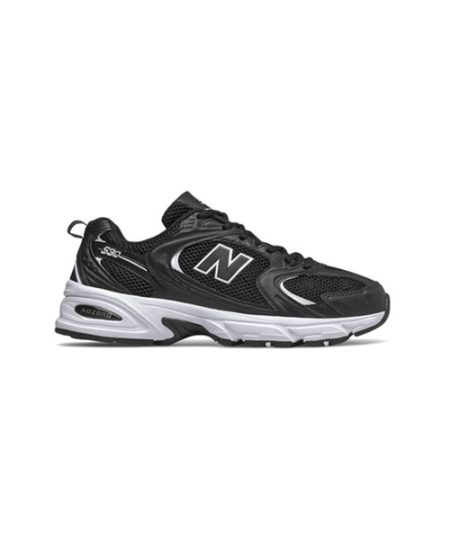 کتونی نیوبالانس 530 مشکی زیره سفید New Balance 530