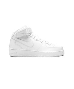 نایک ایرفرس 1 نیم ساق سفید airforce 1 mid