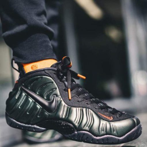 نایک ایر فومپوزیت پرو سبز و مشکی -Air Foamposite Pro Sequoia