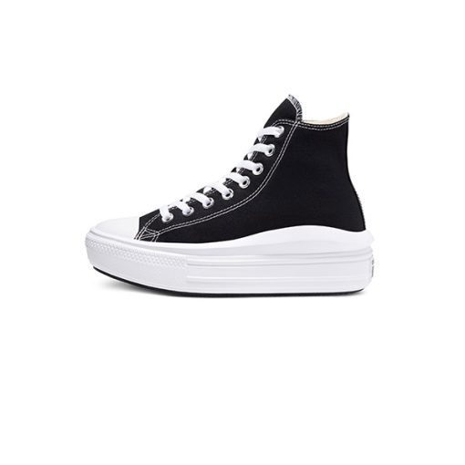 کتونی کانورس آل استار چاک تیلور مشکی سفید Converse Chuck Taylor All-Star Move