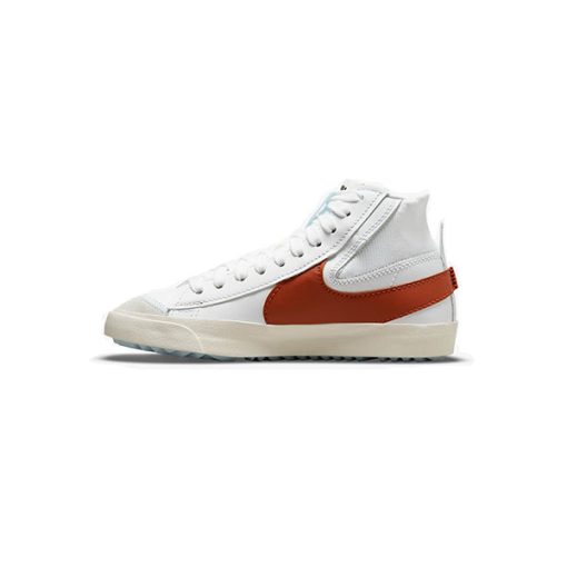 کتونی نایک بلیزر جومبو سفید نارنجی Nike Blazer Mid 77 Jumbo