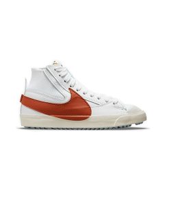 کفش نایک بلیزر جومبو سفید نارنجی Nike Blazer Mid 77 Jumbo