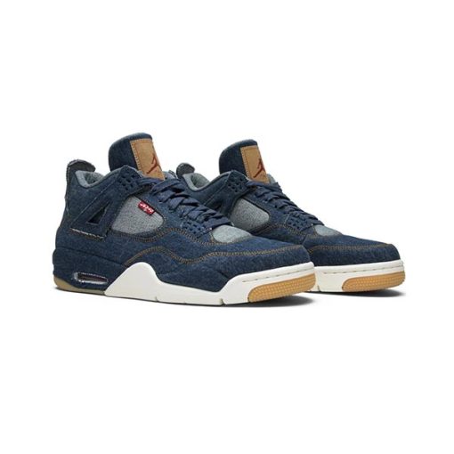 کتانی نایک ایرجردن 4 لیوایز Nike Air Jordan 4 Levi's Denim
