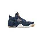 کتونی نایک ایرجردن 4 لیوایز Nike Air Jordan 4 Levi's Denim