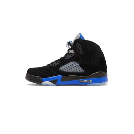 کتانی مردانه نایک ایرجردن 5 مشکی آبی Nike Air Jordan 5 Racer Blue