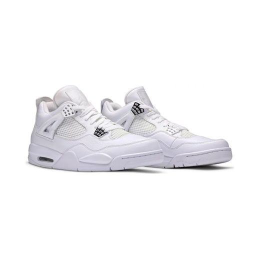 کتونی زنانه نایک ایرجردن 4 سفید Nike Air Jordan 4 White