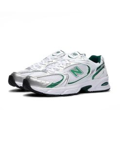کتونی نیوبالانس 530 سفید سبز New Balance 530 White Green