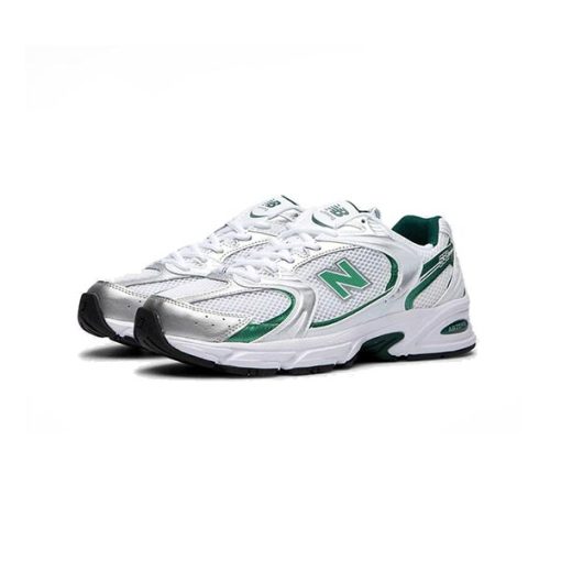 کتونی نیوبالانس 530 سفید سبز New Balance 530 White Green