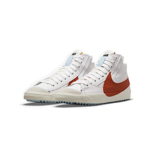 کتانی نایک بلیزر جومبو سفید نارنجی Nike Blazer Mid 77 Jumbo