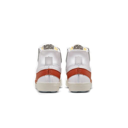 کفش زنانه نایک بلیزر جومبو سفید نارنجی Nike Blazer Mid 77 Jumbo
