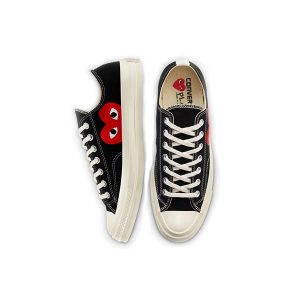 کتونی کانورس آل استار مشکی ساق کوتاه مدل پلی Converse Chuck 70 Play