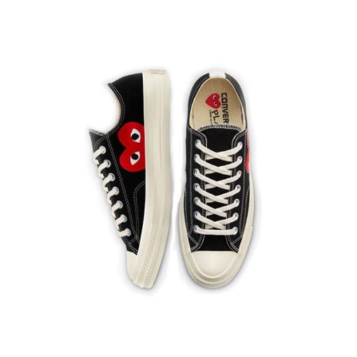 کتونی کانورس آل استار مشکی ساق کوتاه مدل پلی Converse Chuck 70 Play