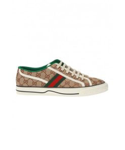 کتانی گوچی زنانه قهوه ای Gucci Tennis 1977 sneaker
