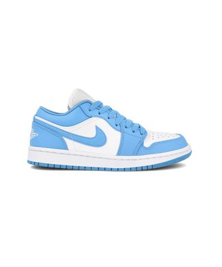 کتونی زنانه ایرجردن 1 ساق کوتاه آبی Nike Air Jordan 1 Low UNC Blue