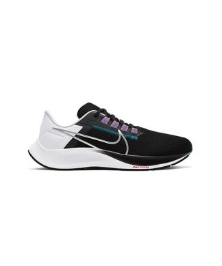 کتونی رانینگ زنانه نایک پگاسوس 38 مشکی سفید Nike Pegasus 38