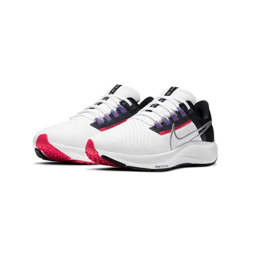 کتانی پیاده روی زنانه نایک پگاسوس 38 سفید مشکی Nike Pegasus 38