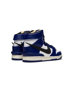 کفش نایک جردن امباش آبی Nike Dunk High Ambush Deep Royal Blue