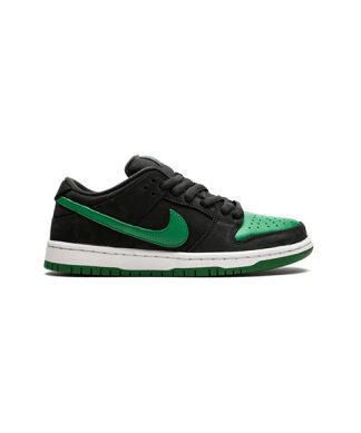 کتونی کژوال نایک مشکی سبز Nike SB Dunk Low Pro Black Pine Green