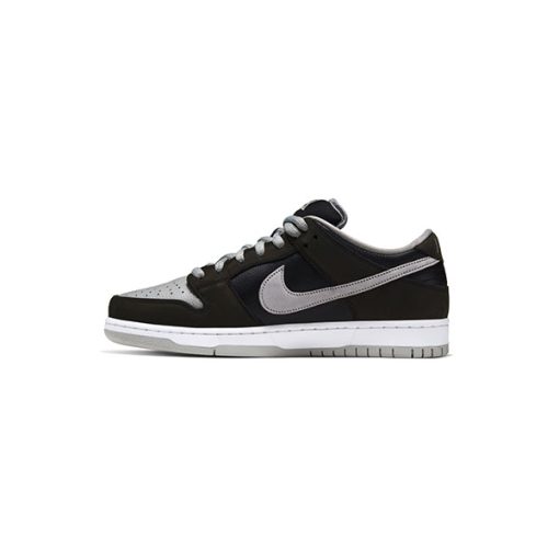 کتونی کژوال نایک چرم مشکی طوسی Nike Sb Dunk Low