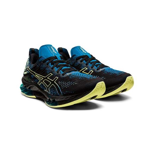 کفش مخصوص پیاده روی اسیکس کینسی Asics Kinsei Blast Black Yellow