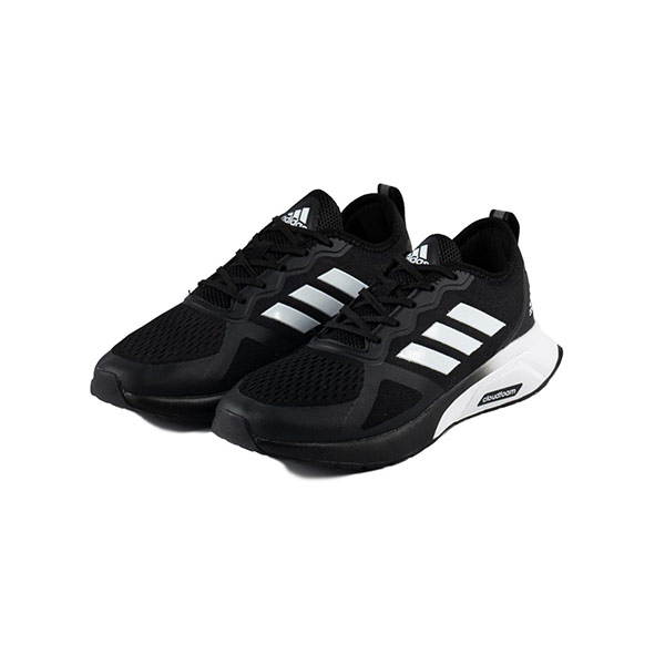 کفش رانینگ آدیداس کلودفوم مشکی سفید Adidas Nova Black
