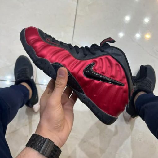 کفش بسکتبالی نایک فومپوزیت پرو قرمز Air Foamposite Pro University Red