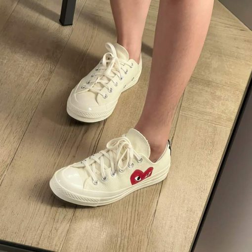 کانورس آل استار کرم ساق کوتاه مدل پلی Converse Chuck 70 Play